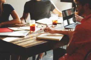 Shared Desk Coworking Space
